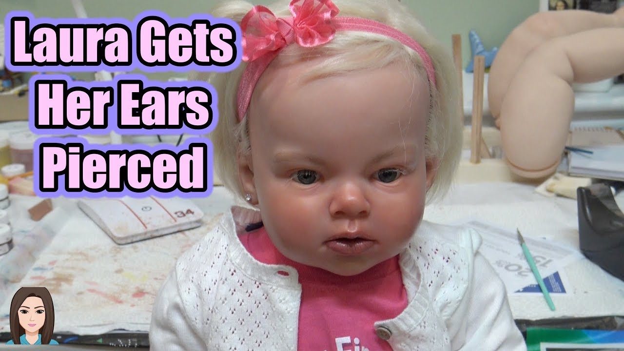 Download Reborn Toddler Laura Gets Her Ears Pierced! | Kelli Maple