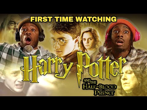 WATCHING HARRY POTTER and The Half-Blood Prince | First Time Reaction & Review!!! THIS ONE HURT...