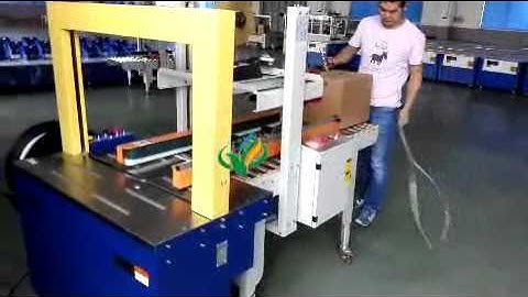 Automatic Carton Sealing and Strapping machine