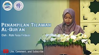 Tilawah Surah Al-Baqarah Ayat : 30-32 II Rizki Faiza Firdausi