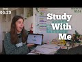 LIVE 12 HOURS Study With Me (60 min study + 10 min break)