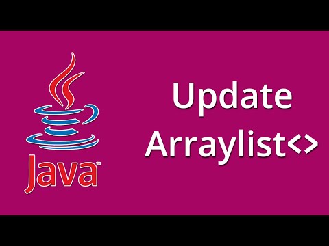 Update arraylist item in Java-Java programming for beginners