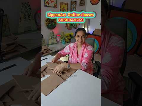 Lippan Art Classes For Beginners To Advance level / LIPPAN Art Work / #LippanArt #Workshop #short