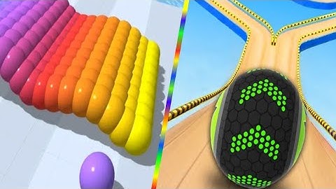 🎮 Canvas Run vs Going Balls All Levels - New Max Level Android,Ios Mobile Gameplay - Samudra Games