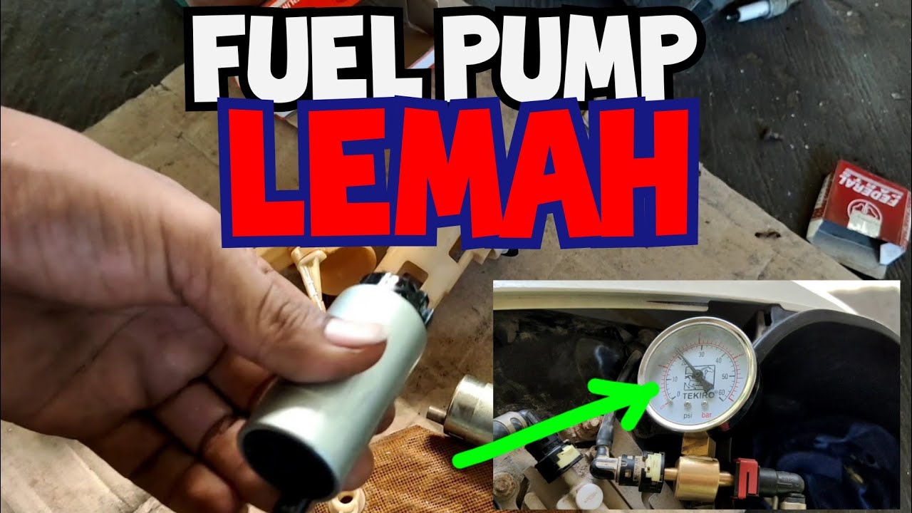 fuel pump lemah scoopy fi  mogok susah  hidup  pemula YouTube