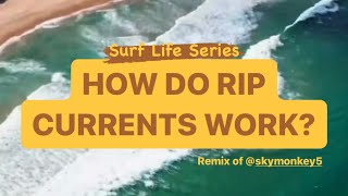 How do rip currents work? 🌊🏄‍♂️ | Surf Tips for Beginners | Longboard Surfing