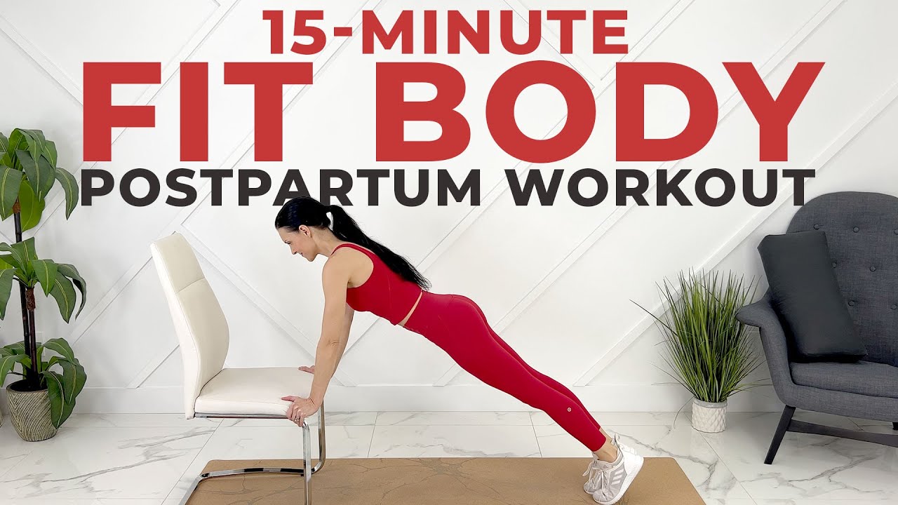 Full-Body Postpartum Workout For A FIT POSTPARTUM BODY!
