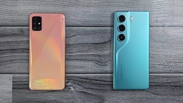 Samsung A51 Vs Tecno Camon 40 Speed Test 