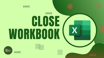 How to Close Excel Workbook Correctly | Excel Tutorials No 16
