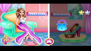 Disney Princess games Princess Shoe Designer screenshot 5