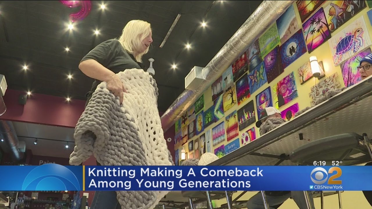 Knitting Making A Comeback Among Young Generations YouTube