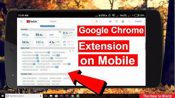 How to install google chrome extensions on android mobile