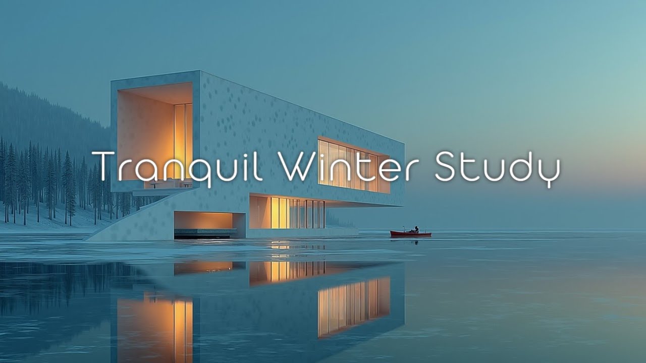Winter Deep Focus Music for Study & Work - Холодные минималистичные звуки рабочего пространства