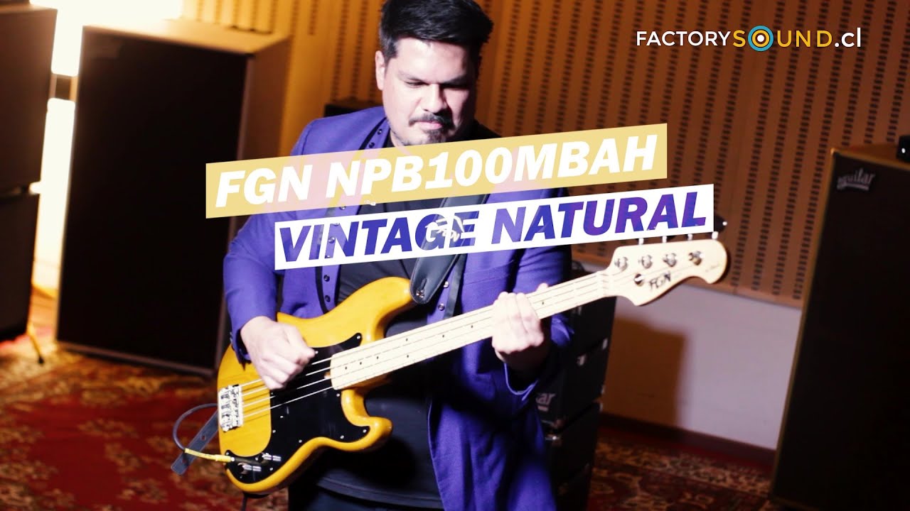 Bajo FGN Neo Classic NPB100MAH | Pato Tobar