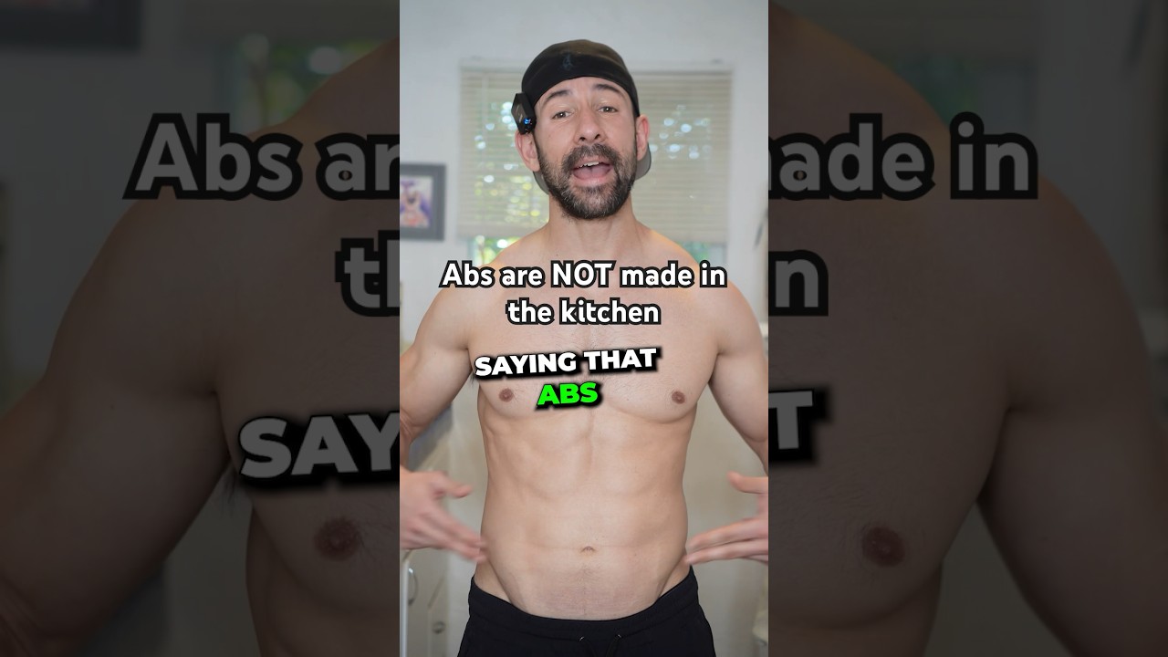 Abs are NOT made in the kitchen. #abs #fitness #diet #6pack