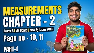     Class 6 Science Chapter 2 | Measurements | Part 1 (Page 10–11) | New Syllabus 2026 | Marathi 