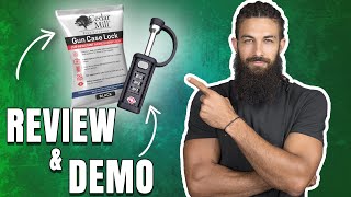 Review of the TSA Approved Tactical Gun Case Lock screenshot 4