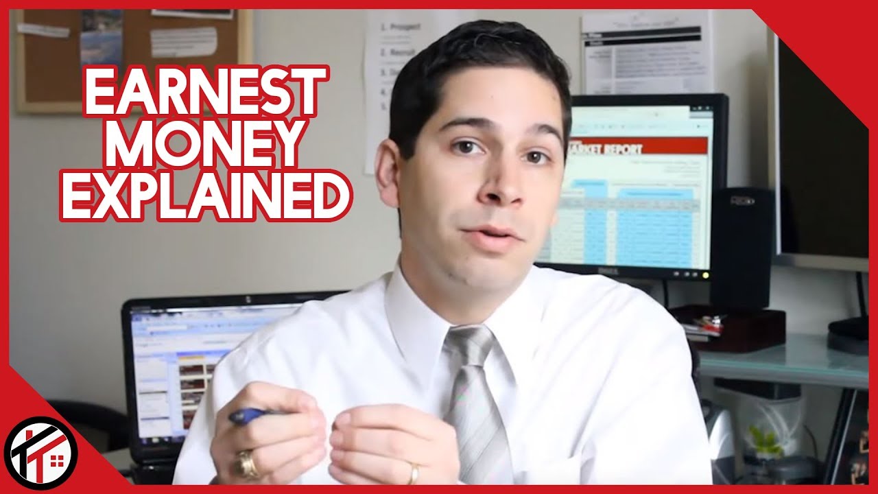 Residential Real Estate Earnest Money Explained Q&A YouTube