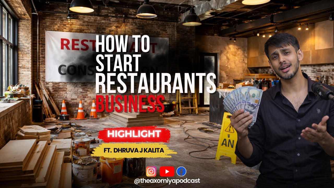 How to start a Restaurant Business? I Assam Startup I Dhruva J Kalita 