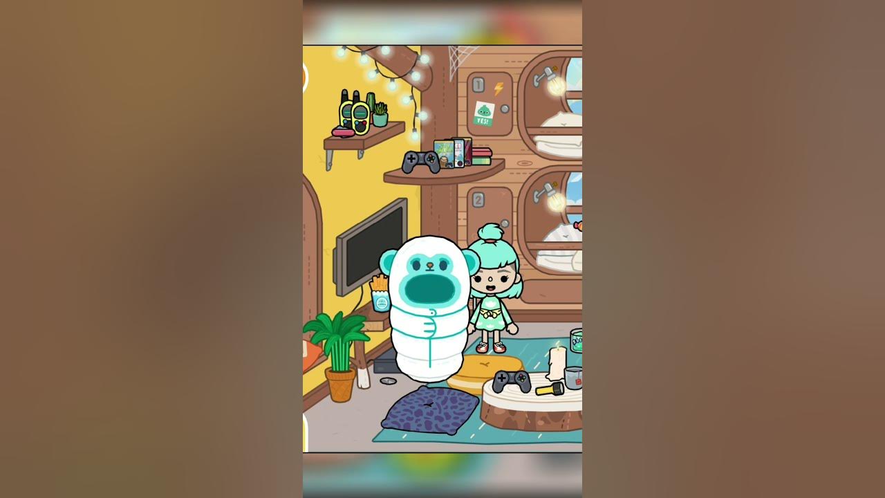 Toca Boca Sleeping bag Free Track 6 / Toca Life World tocaboca shorts