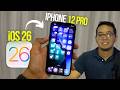 ✅ iOS 26 en iPHONE 12 Pro - ¿QUÉ TAL SE VE?