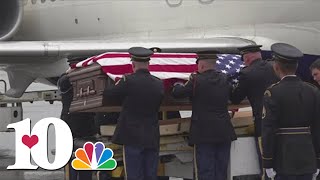 Soldier killed in Korean War returns home