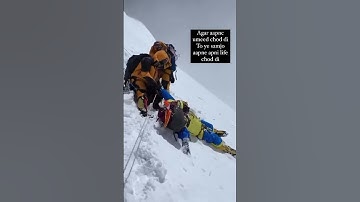 Never give up in the mountain 🏔️ #viralvideo #everest #teameverest #mounteverest #highestmountain