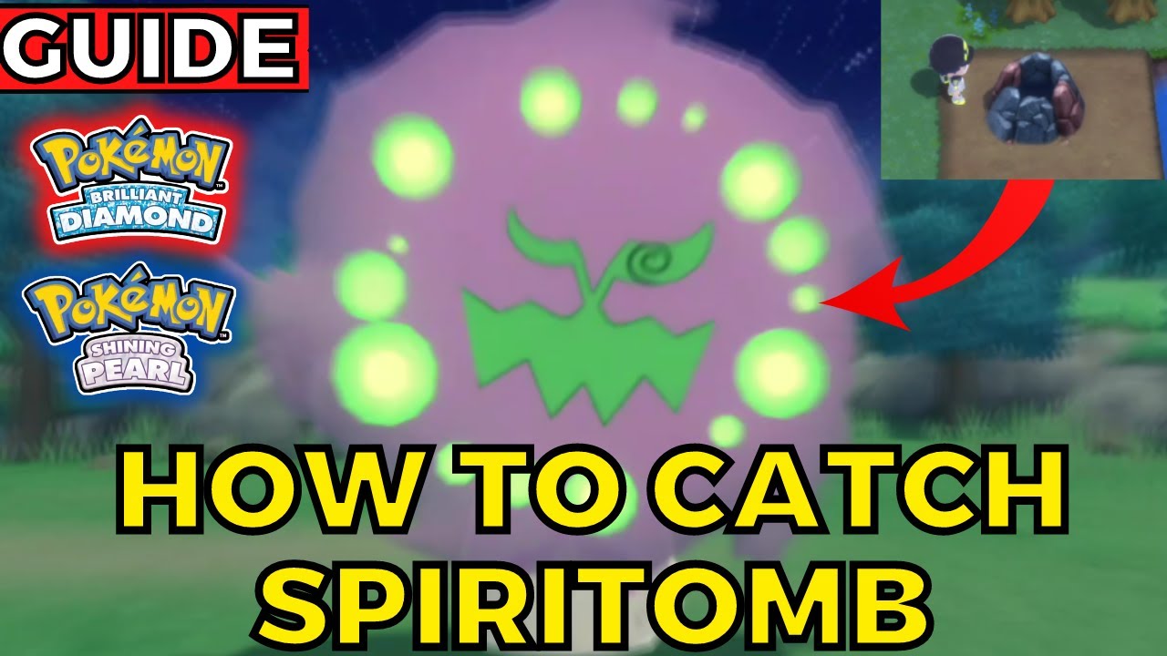 Pokémon BDSP: How To Find (& Catch) Spiritomb