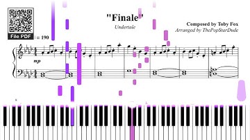 Finale | Piano with Sheet PDF + MIDI