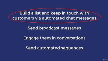 Facebook ChatBot Marketing: The Smart Way To Use ManyChat - learn Facebook Marketing