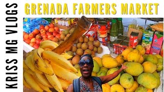 Grenada Farmers Market  How Much Did I Spend? | KrissMGvlogs