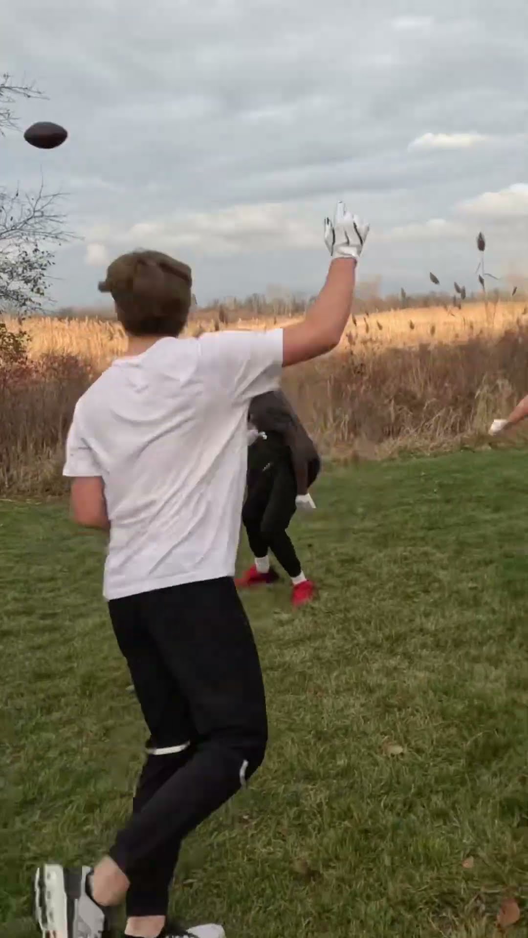 Alec almost makes the incredible one hand catch for the touchdown?!! #nfl #football #sports #viral