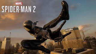 Black Suit Gameplay - Marvel's Spider-Man 2 (4K 60fps)