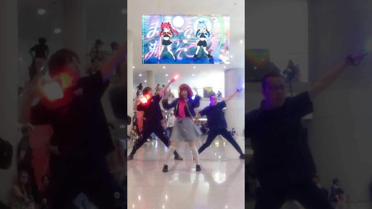 Kana meets wotagei with III dance~~ @AniwazaOfficial [Oshi no Ko Cosplay]