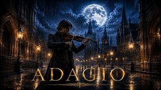 A Violin in the Midnight Rain — Emotional Adagio for the Night
