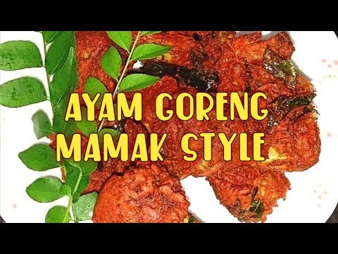 Cara Masak Ayam Goreng Mamak Style - YouTube