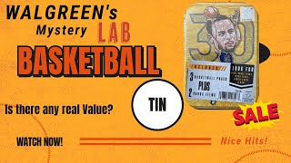 2024 NBA Labs Basketball Mystery Tin from Walgreens๐| Can you get any HITS