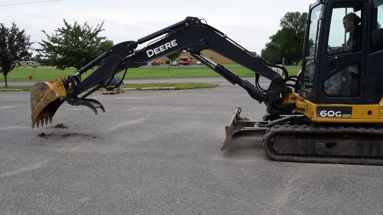 John Deere 60G Excavator YouTube