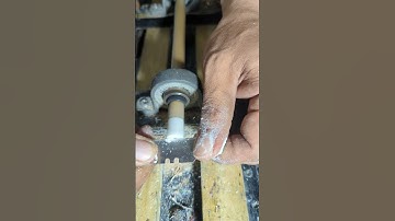 ferrule and tip replacement using my DIY cue lathe. #billiards #diycuelathe #diy