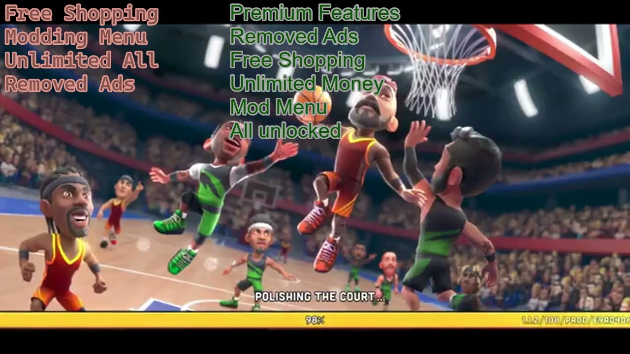 Mini Basketball Mod Apk Versi Terbaru 2025 | All Unlocked & Unlimited Money & All Unlimited