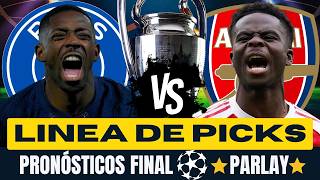 ⚽️ PRONÓSTICO PSG VS ARSENAL 🏆 | FINAL CHAMPIONS LEAGUE 🔥 PARLAY🔥