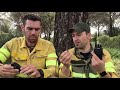 Trabajar en Incendios Forestales  y uso de PMR con Gerardo Garcia