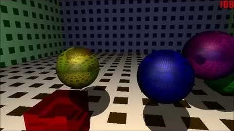 Real time ray tracer on CPU