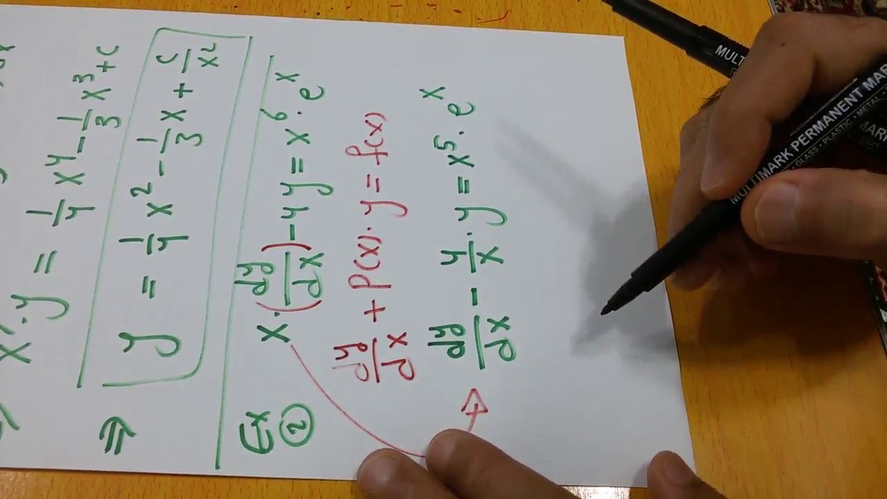 Differential equations 4: Integrating factor method for ...