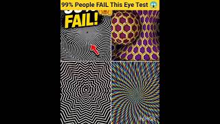 99% People FAIL This Eye Test 😱 | Can You Solve It? 👀 #shorts