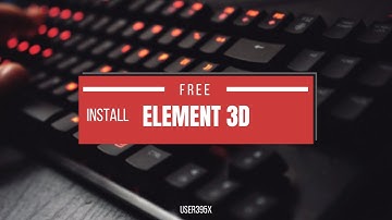 Install VideoCopilot Element 3D for Adobe After Effects (Official Method)