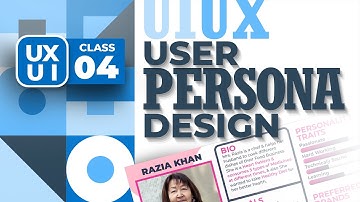 User Persona | #04 |  UI/UX Design Training | Urdu/Hindi