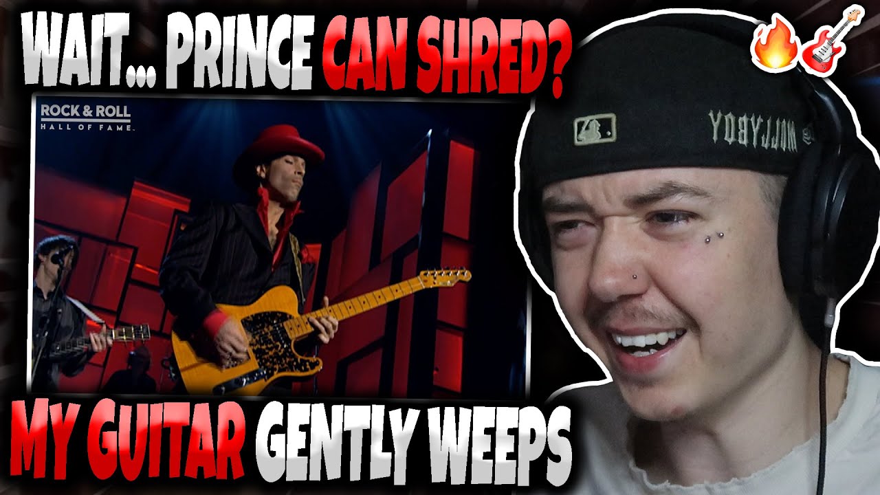 FIRST TIME HEARING 'While My Guitar Gently Weeps w/ Prince, Tom Petty, Jeff Lynne & Steve Winwood