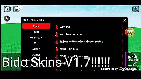 New Script Bido Skins Hub V1.7!! Arceus x/Fluxus/Delta Android 2023