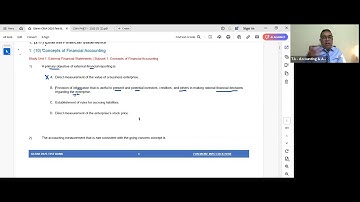 Revision  CMA Unit 1 ( Subunit 1 )